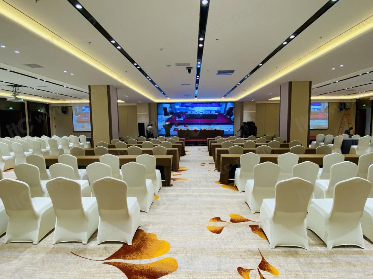 杏彩体育酒店案例智慧酒店经典案例【itc智慧酒店会议厅案例】兰州市海鸿大酒店