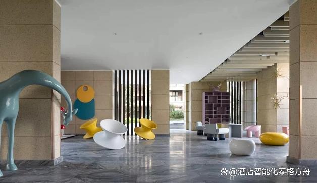 杏彩体育智能电视网破解酒店案例智慧酒店ppt模板设计与智慧相融：智慧酒店引领时尚